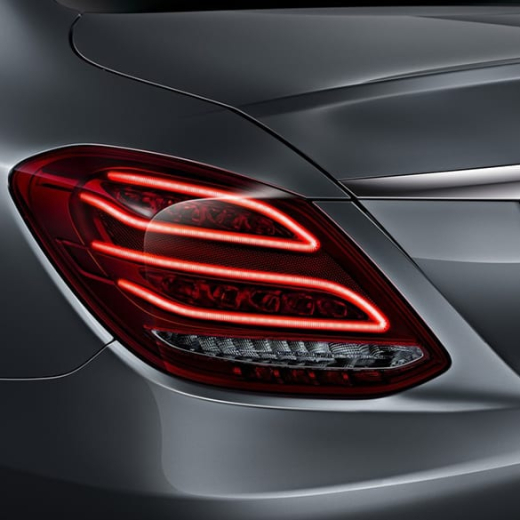 Juego de pilotos traseros LED C-Klasse W205 | Original Mercedes-Benz | W205-LED-Rueckleuchten