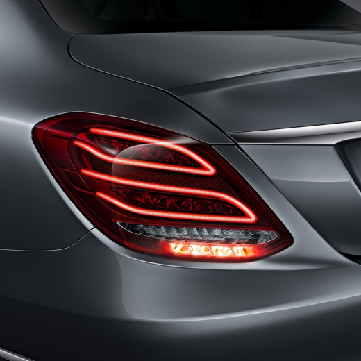 Juego de pilotos traseros LED C-Klasse W205 | Original Mercedes-Benz | W205-LED-Rueckleuchten