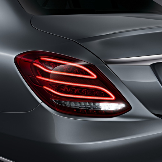 Juego de pilotos traseros LED C-Klasse W205 | Original Mercedes-Benz | W205-LED-Rueckleuchten
