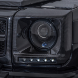 Embellecedores de faros Brabus carbono G-Class W463