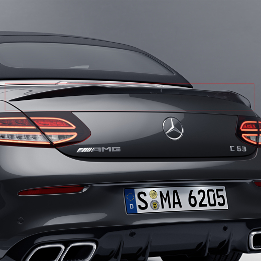 Alerón trasero C 63 AMG tapa del maletero | Clase C C205/A205 | Original Mercedes-Benz | A2057901600-Heck