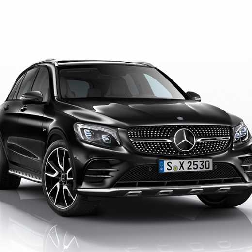 GLC 43 AMG parrilla diamantada | GLC X253 | Original Mercedes-Benz | GLC43-AMG-Diamantgrill