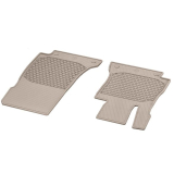 Alfombrillas de goma 2 piezas macchiatobeige Clase E W213 Original Mercedes-Benz