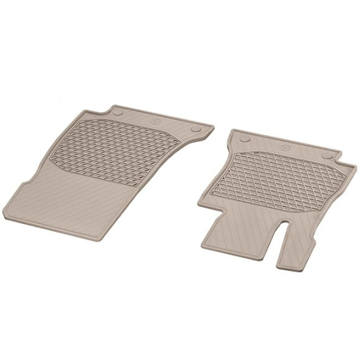 Alfombrillas de goma 2 piezas macchiatobeige Clase E W213 Original Mercedes-Benz | A2136800106 8U52