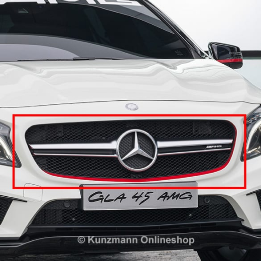 Franja decorativa de la parrilla GLA 45 AMG | GLA X156 | Original Mercedes-Benz | A1569870675
