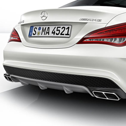 Colas de escape Performance CLA 45 AMG CLA W117 original Mercedes-Benz | W117-AMG-PF-Blenden