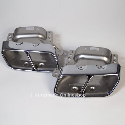 Colas de escape Performance CLA 45 AMG CLA W117 original Mercedes-Benz | W117-AMG-PF-Blenden