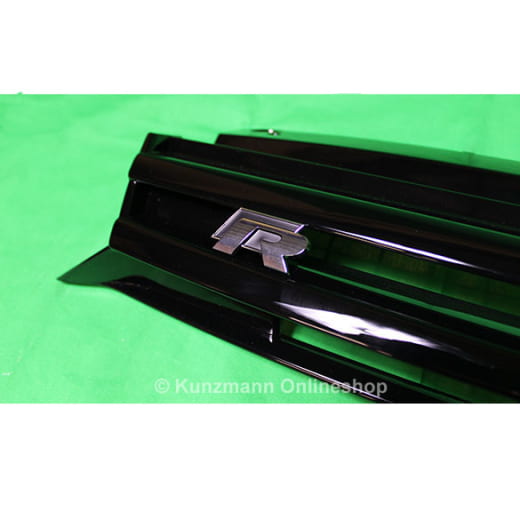 Parrilla R-Line original Volkswagen negra brillante Golf 6 VI | 5K0853651BF 041