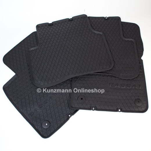 Alfombrillas de goma Volkswagen Passat | alfombrillas VW originales | 3C1061500A 82V