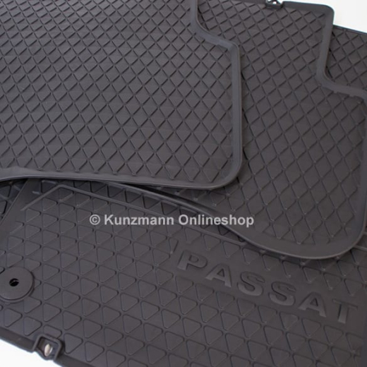 Alfombrillas de goma Volkswagen Passat | alfombrillas VW originales | 3C1061500A 82V