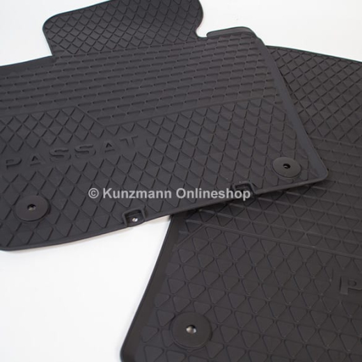 Alfombrillas de goma Volkswagen Passat | alfombrillas VW originales | 3C1061500A 82V