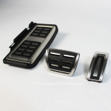 Cubrepedales originales Volkswagen de acero inoxidable VW Passat B8 automático