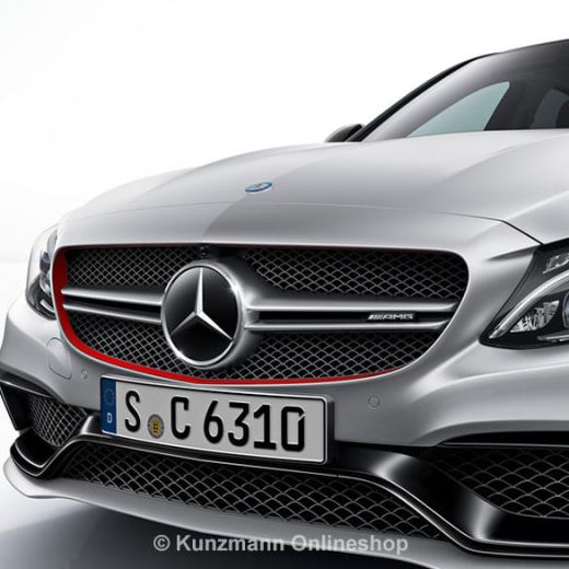 Set pellicola strisce decorative griglia radiatore C 63 AMG Edition 1 | C-Klasse W205 | Mercedes-Benz originale | A2059870275