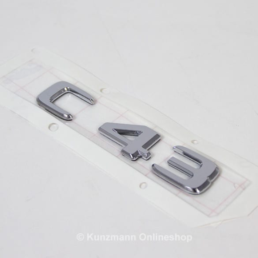 Logo C 43 AMG Classe C W205 Originale Mercedes-Benz | A2058172101