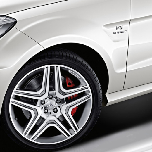 Set parafanghi anteriori AMG | ML63 AMG Classe M W166 | Originale Mercedes-Benz | 166-AMG63-Koti