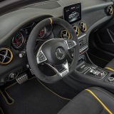 Volante AMG Performance Yellow Night Edition GLA X156 Original Mercedes-Benz