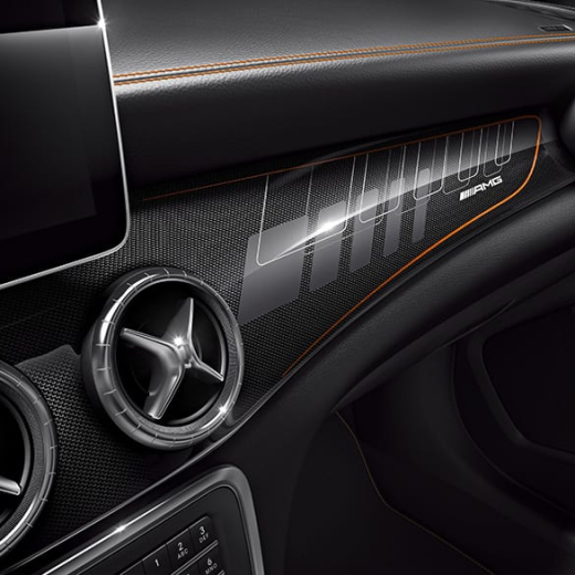 Elemento decorativo AMG Orange Art CLA C117 Original Mercedes-Benz | OrangeArt-Zierelement