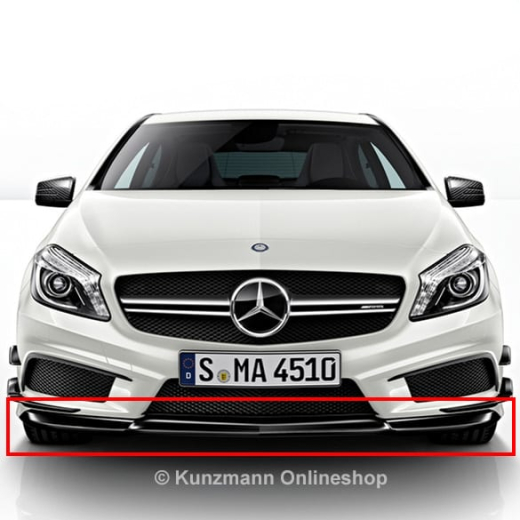 Labbro spoiler anteriore A 45 AMG pacchetto Aero Original Mercedes-Benz | a-front-lippe-aero