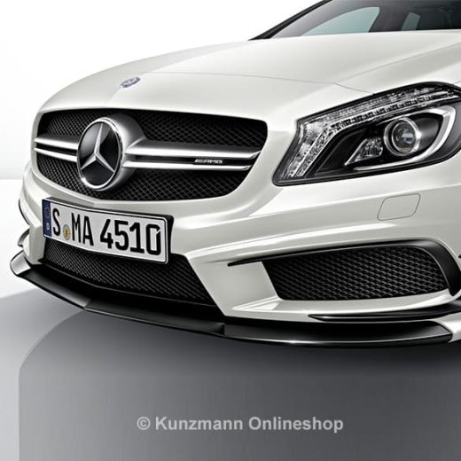 Labbro spoiler anteriore A 45 AMG pacchetto Aero Original Mercedes-Benz | a-front-lippe-aero