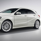 Set di cerchi AMG multirazze da 19 pollici bianco A-Klasse W176 Mercedes-Benz originale