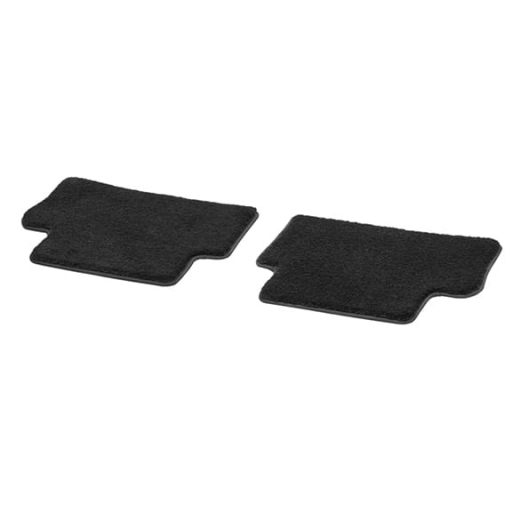 Tappetini auto Exclusive in velluto Classe E W213 pelo lungo nero | A2136802406 9K26