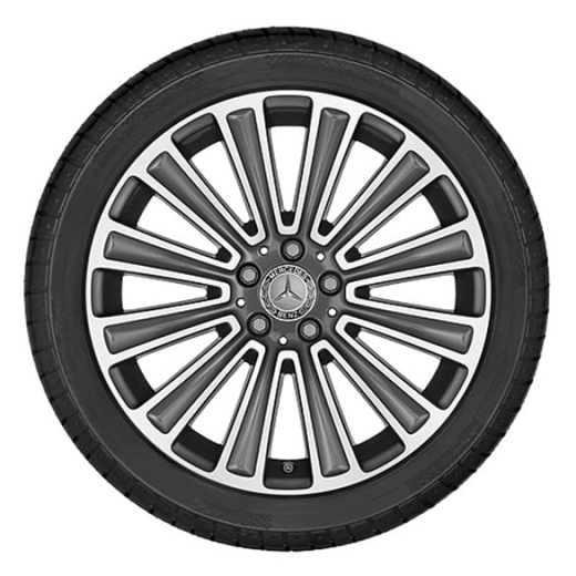 Set di cerchi da 19 pollici a 12 razze GLC X253 C253 originale Mercedes-Benz | A25340111007X44-Satz