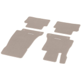 Set tappetini auto in velluto beige macchiato E-Klasse W213 Original Mercedes-Benz