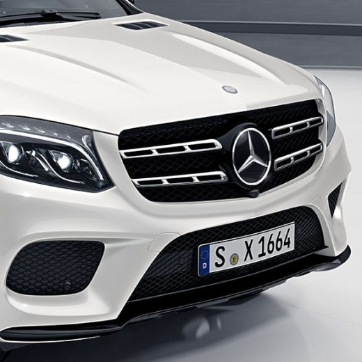 Calandra Night-Paket nera lucida GLS X166 Original Mercedes-Benz | GLS-X166-Kuehlergrill