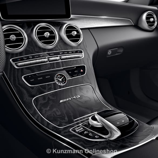 Elemento decorativo console centrale | Classe C W205 | Originale Mercedes-Benz  | W205-Mittelkonsole-Abdeckblende