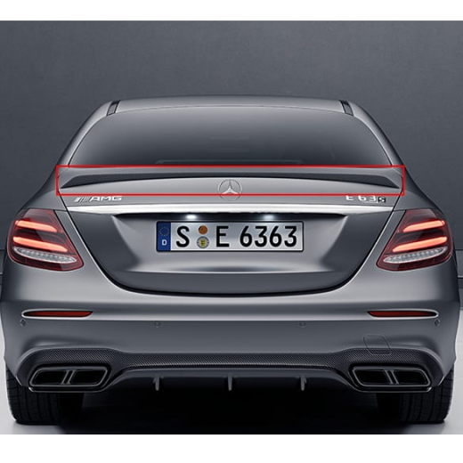 Spoiler posteriore E 63 AMG Classe E W213 originale Mercedes | A2137900600-K