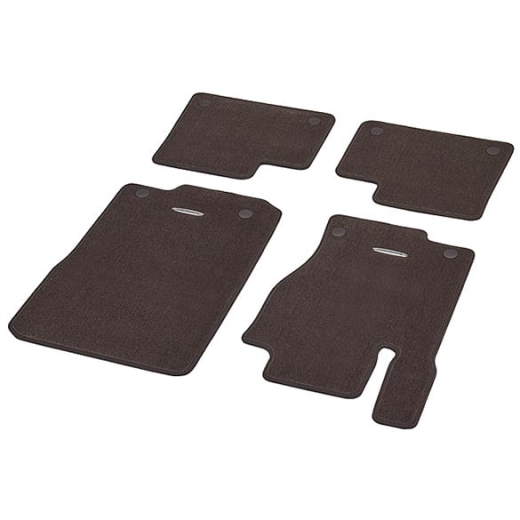 Tappetini auto in velluto marrone espresso GLS X166 Original Mercedes-Benz | A1666800048 68 8T47 GLS