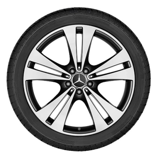 Set di cerchi 20 pollici a 5 doppie razze GLC X253 C253 Original Mercedes-Benz | A25340112007X44-Satz