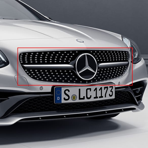 Griglia a diamante SLC 43 AMG SLC R172 originale Mercedes-Benz | SLC-Diamantgrill
