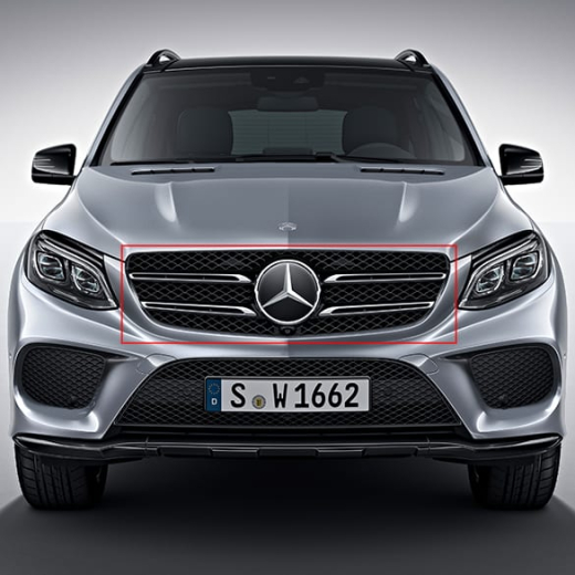 GLE W166 | Calandra Night Paket | Original Mercedes-Benz | GLE W166-Kuehlergrill