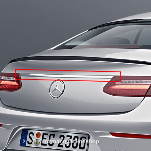 Baguette décorative arrière chromée brillant Classe E Coupé & Cabriolet 238 Original Mercedes-Benz | A2387400000
