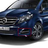 Baguettes de finition avant chromées V-Klasse V447, pièce d'origine Mercedes-Benz