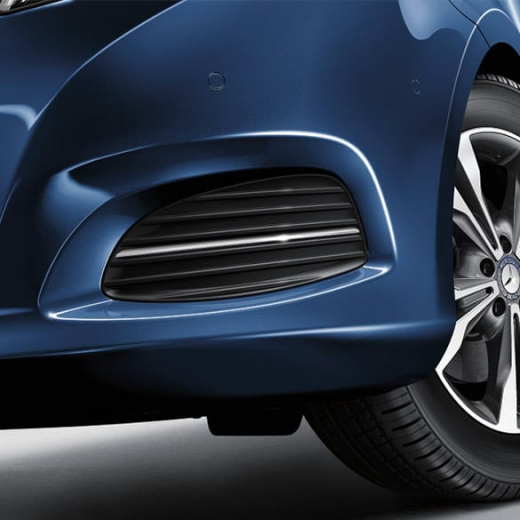 Baguettes de finition avant chromées V-Klasse V447, pièce d'origine Mercedes-Benz | 447-chromblenden-front