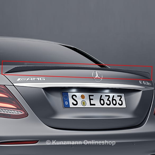 Becquet arrière E 63 AMG Classe E W213 Original Mercedes | A2137900600-K
