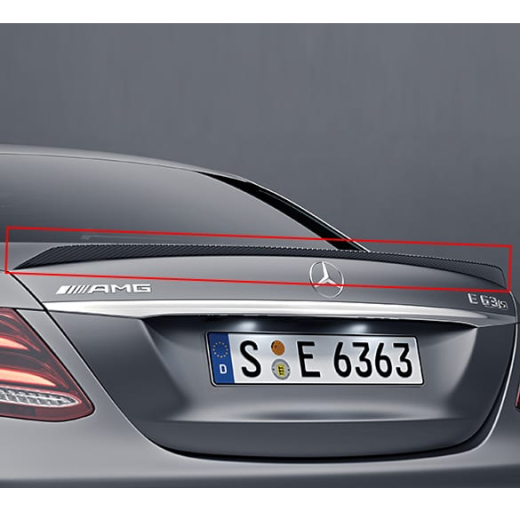 Becquet arrière E 63 AMG Classe E W213 Original Mercedes | A2137900600-K