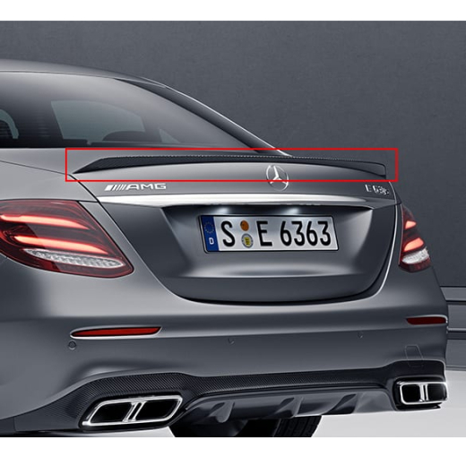 Becquet arrière E 63 AMG Classe E W213 Original Mercedes | A2137900600-K