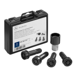 Jeu d’antivols de roue noir M14 x 1,5 x 45 Original Mercedes-Benz