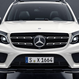 Calandre Night-Paket noir brillant GLS X166 Original Mercedes-Benz