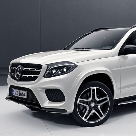 Calandre Night-Paket noir brillant GLS X166 Original Mercedes-Benz | GLS-X166-Kuehlergrill