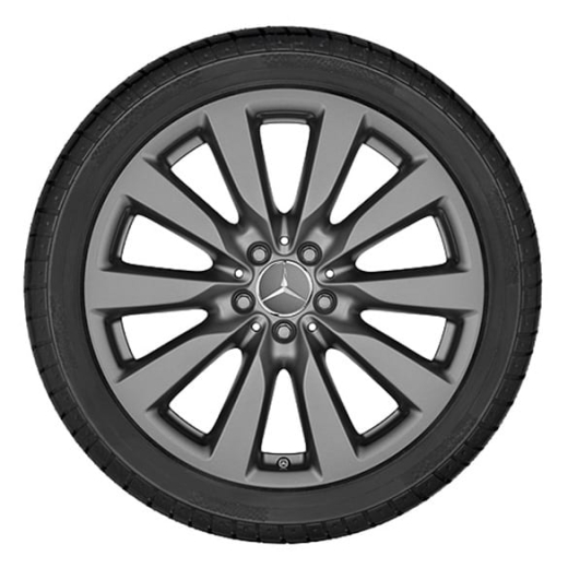 Jeu de jantes 19 pouces à 5 doubles branches GLC X253 C253 Original Mercedes-Benz | A25340109007X68-Satz