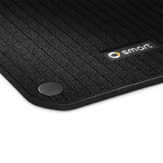 Tapis conducteur et passager 2 pièces fortwo W453 Original smart | A45368074039G32-ft