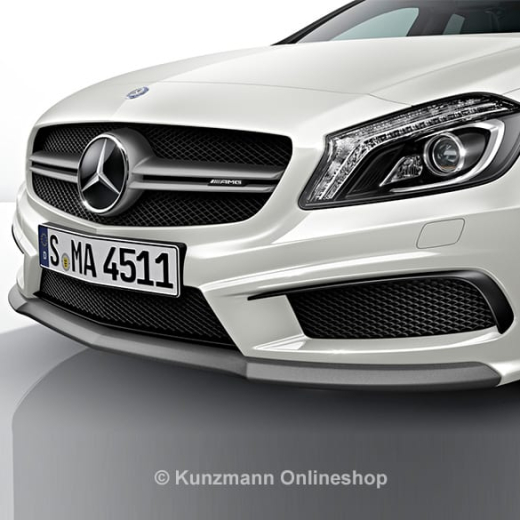 Lèvre de spoiler avant A 45 AMG | standard | Original Mercedes-Benz | a-front-lippe-45
