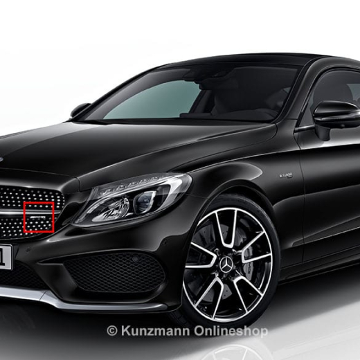 Logo C 43 AMG calandre C-Klasse W205 original Mercedes-Benz | A2058174901-B