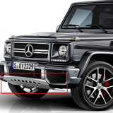 Protection sous caisse en acier inoxydable G-Klasse Edition 463 Original Mercedes-Benz