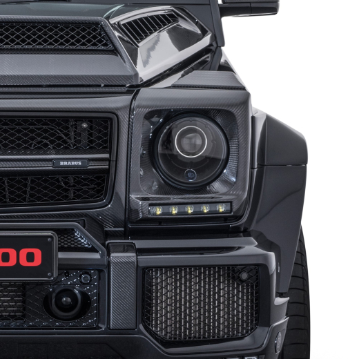 Habillages de phares Brabus | Carbon | G-Class W463 | Mercedes-Benz | Brabus-Scheinwbl-carbon-463
