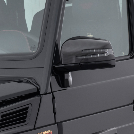 Coques de rétroviseur en carbone | Classe G W463 | Mercedes-Benz d'origine | Brabus-Carbon-SK-W463